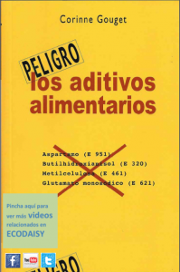 Lee más sobre el artículo – Peligro los Aditivos Alimentarios-. Corinne Gouget