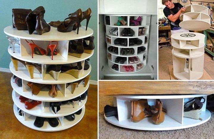 Organiza tus zapatos con palets –