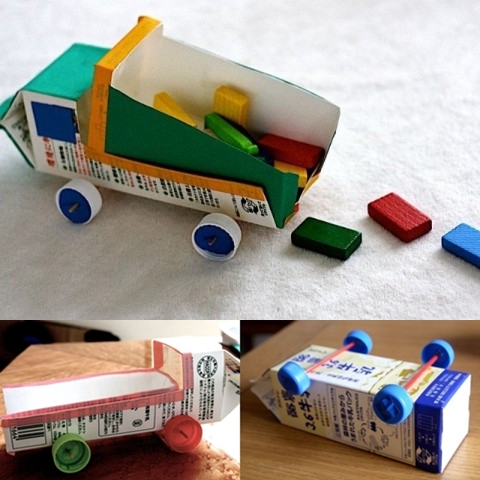 En este momento estás viendo Curiosos juguetes que puedes hacer con cajas de leche