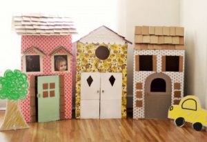 Lee más sobre el artículo Casas de juguete hechas de cartón ¡Te encantaran!