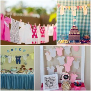 Lee más sobre el artículo Ideas para Baby Shower con ropa de bebe