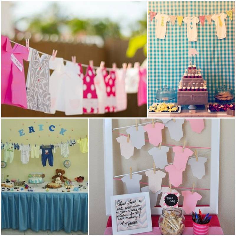 En este momento estás viendo Ideas para Baby Shower con ropa de bebe