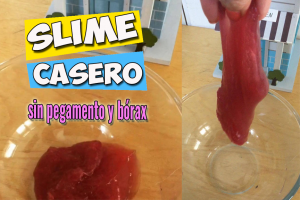 Lee más sobre el artículo Slime con 1 ingrediente, sin pegamento ni bórax, es comestible.