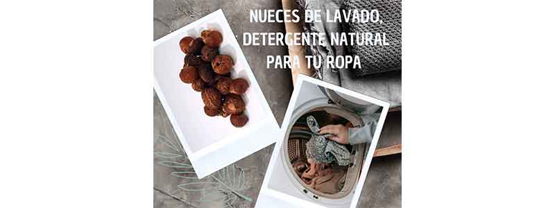 Ropa Lavada con Nueces de Lavado, Sin Productos Tóxicos.